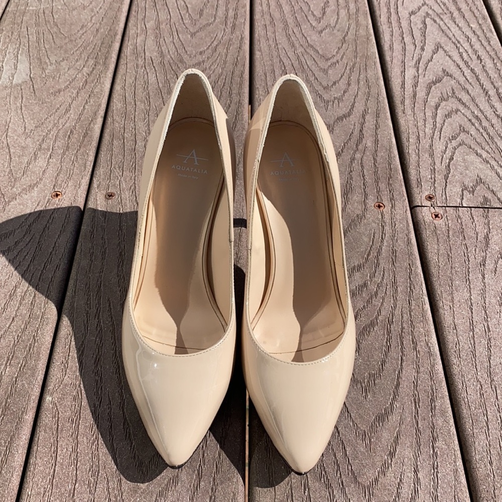 Aquatalia Patent Leather Pumps